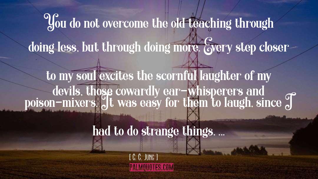 Strange Things quotes by C. G. Jung