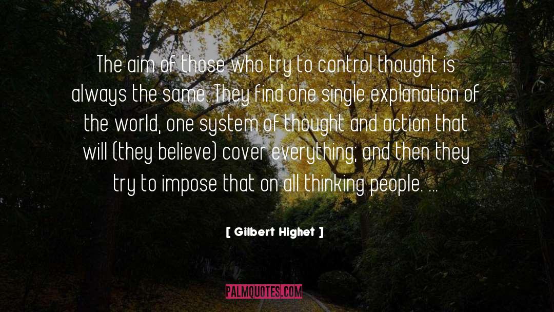 Strange Thoughts quotes by Gilbert Highet