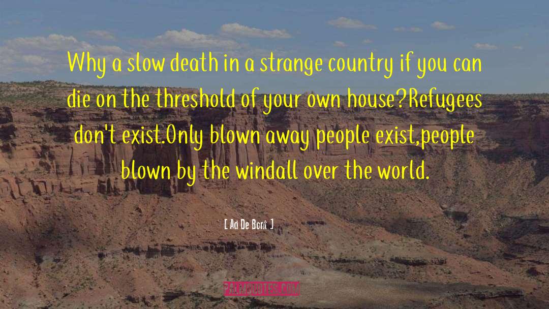 Strange World quotes by Ad De Bont