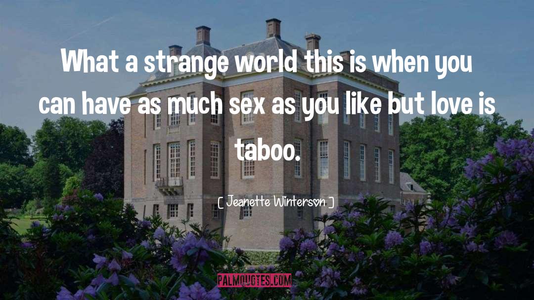 Strange World quotes by Jeanette Winterson