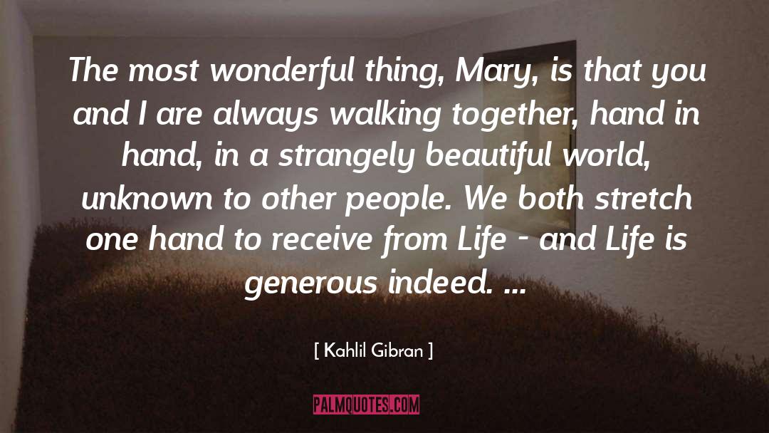 Strangely Beautiful quotes by Kahlil Gibran