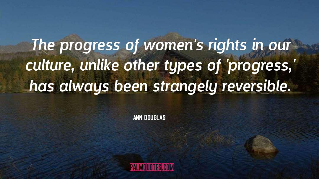 Strangely quotes by Ann Douglas