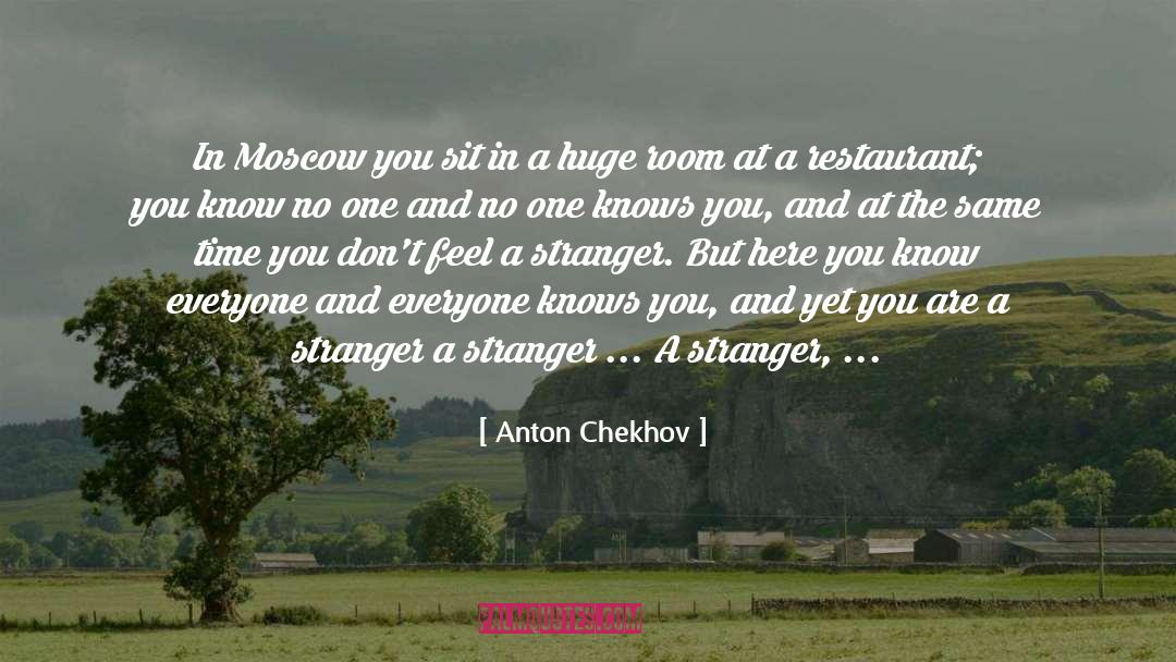 Stranger Danger Quote quotes by Anton Chekhov