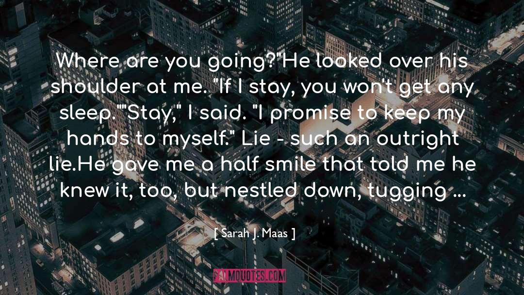 Stranger In My Arms quotes by Sarah J. Maas