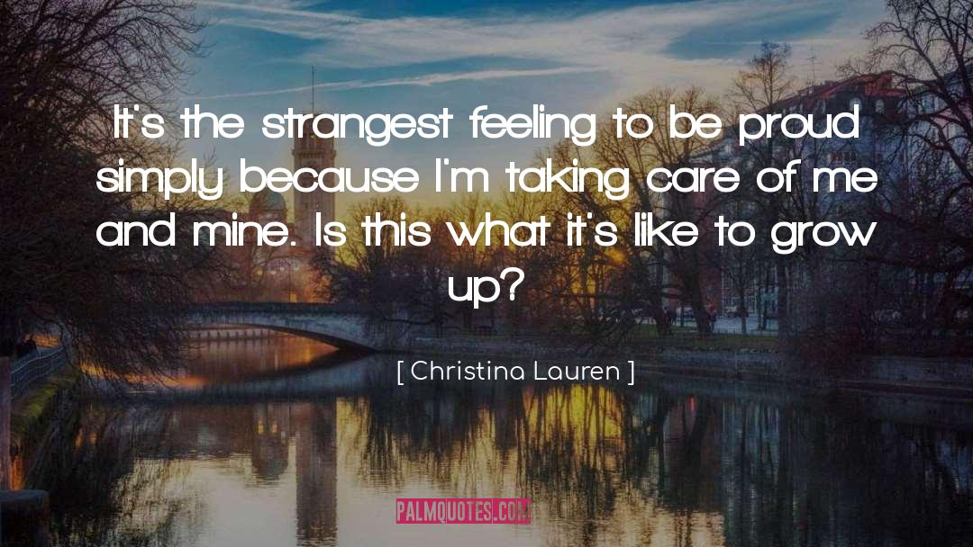 Strangest quotes by Christina Lauren