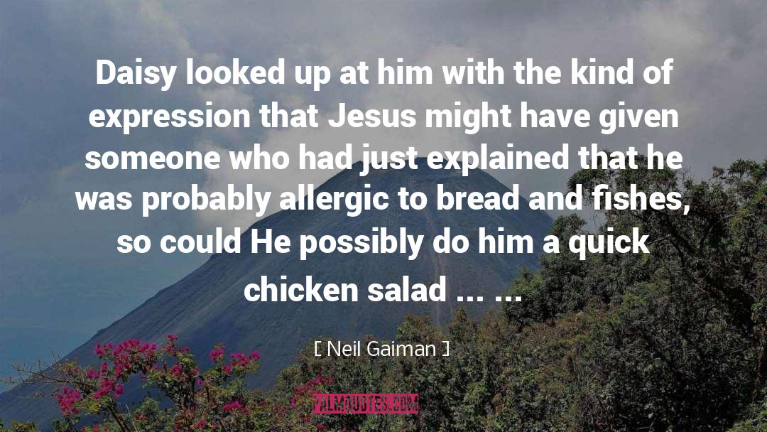 Strangled Chicken quotes by Neil Gaiman