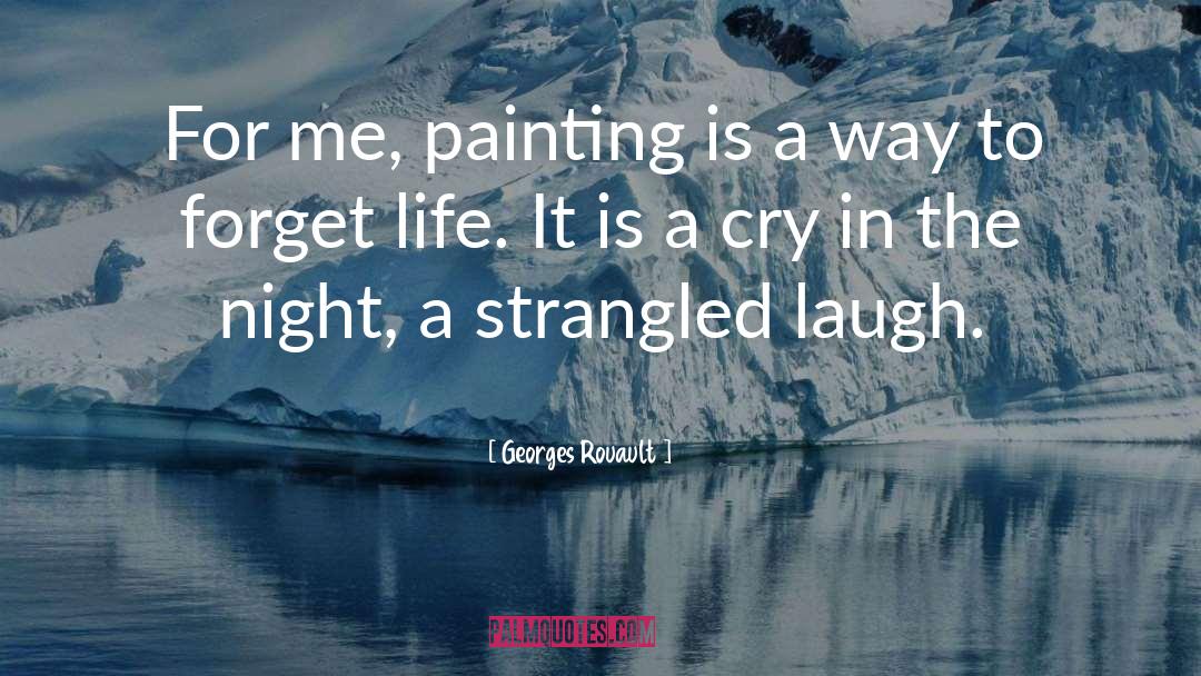 Strangled quotes by Georges Rouault