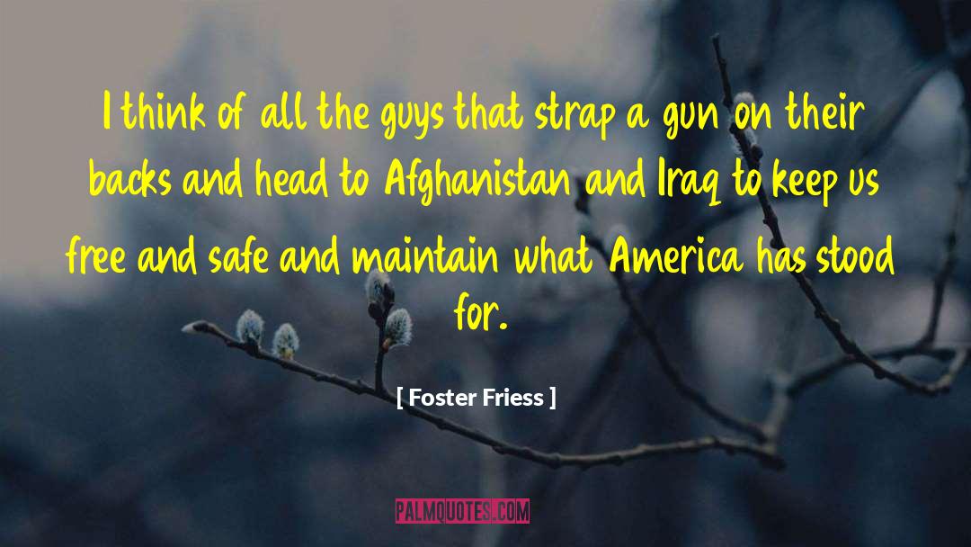 Strap quotes by Foster Friess