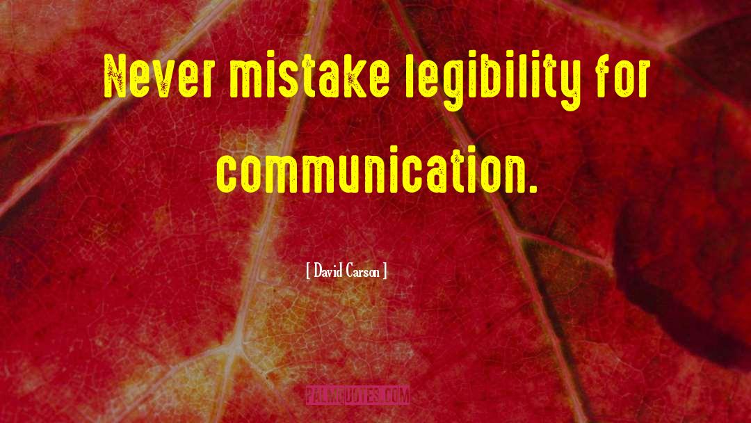Strategic Communication quotes by David Carson