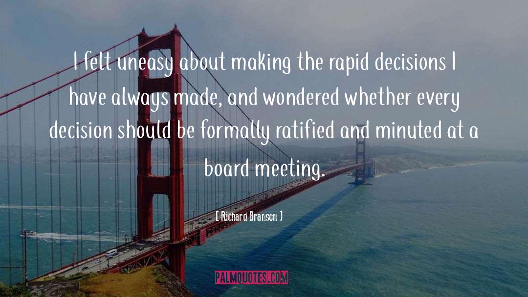 Strategic Decision Making quotes by Richard Branson