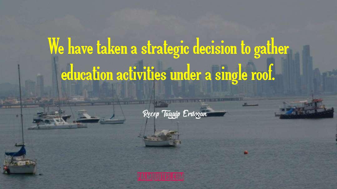 Strategic Execution quotes by Recep Tayyip Erdogan