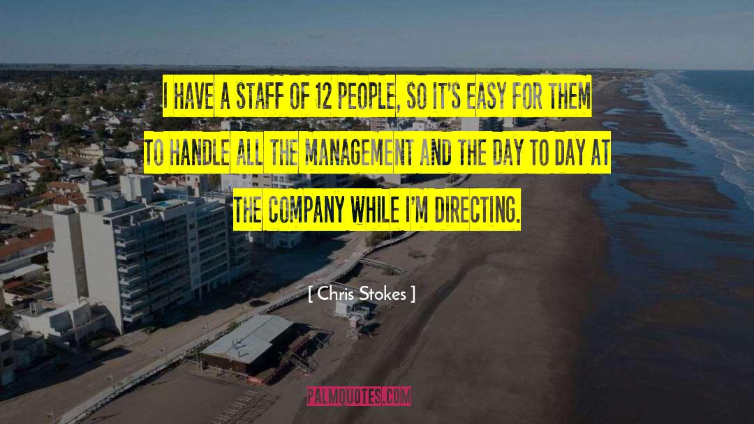 Strategic Management quotes by Chris Stokes