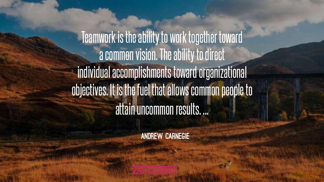 Strategic Vision quotes by Andrew Carnegie