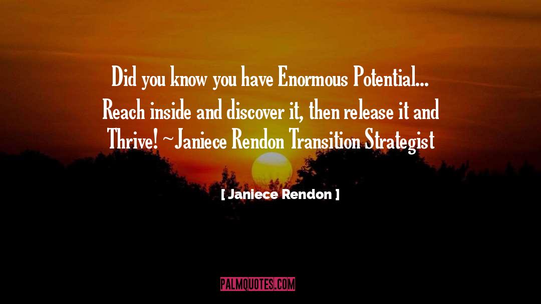 Strategist quotes by Janiece Rendon