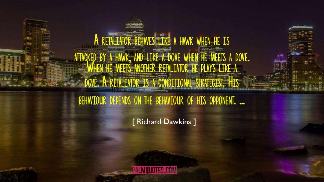 Strategist quotes by Richard Dawkins
