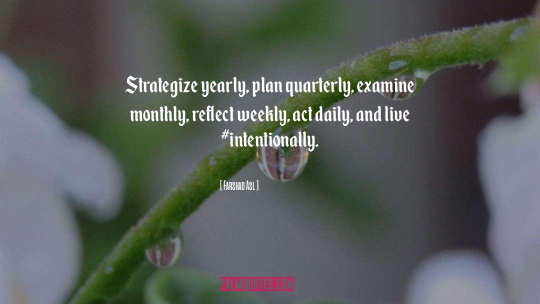 Strategize quotes by Farshad Asl