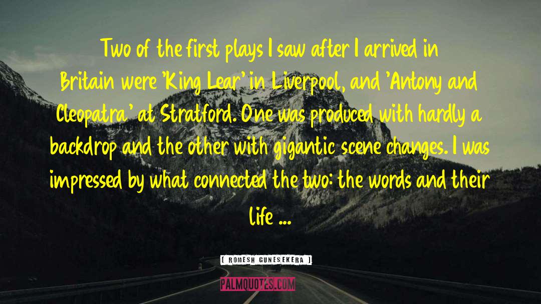Stratford quotes by Romesh Gunesekera