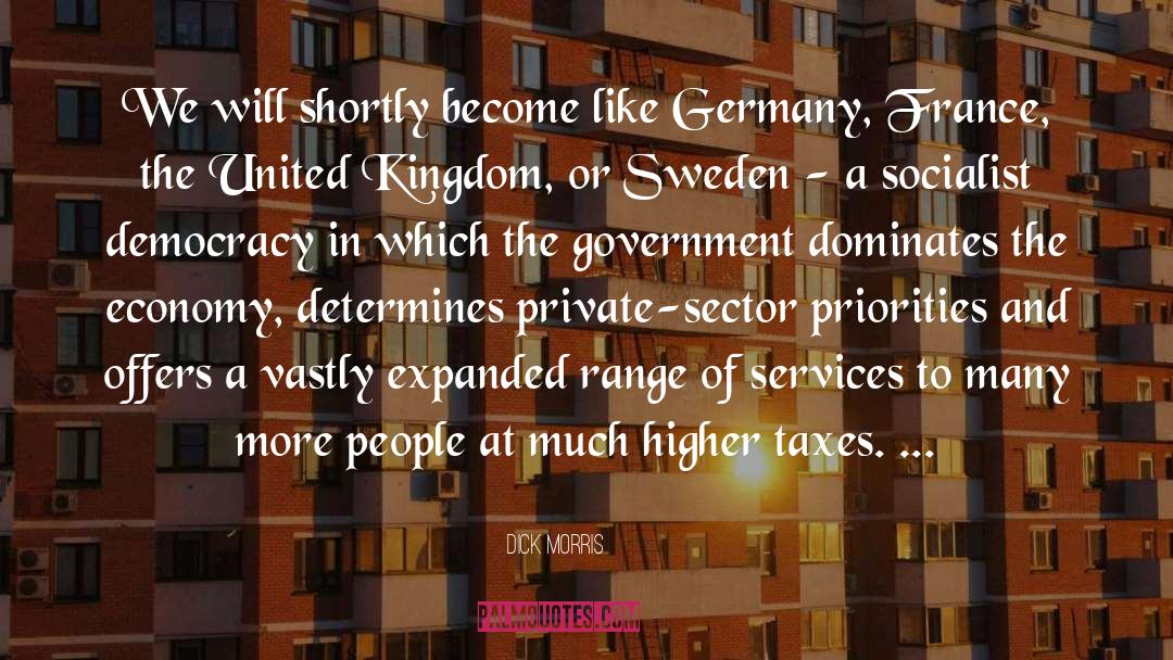 Strausberg Germany quotes by Dick Morris