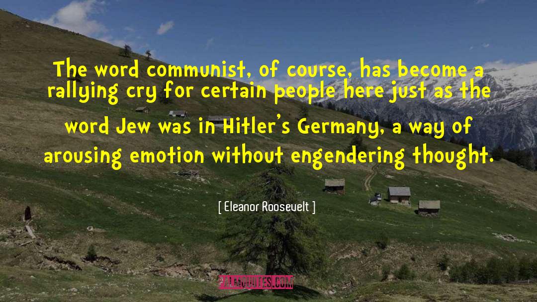 Strausberg Germany quotes by Eleanor Roosevelt