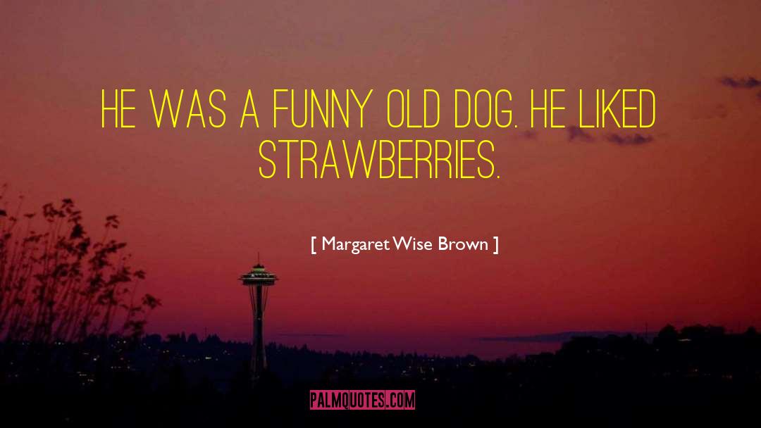 Strawberries quotes by Margaret Wise Brown