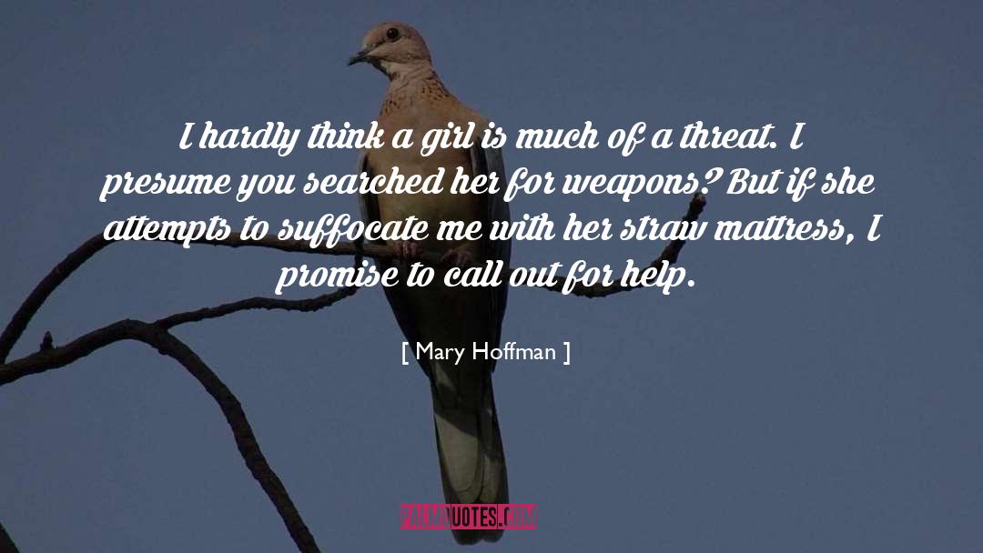 Straws quotes by Mary Hoffman