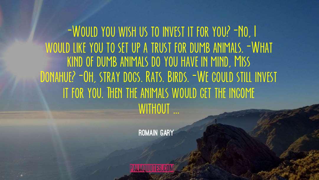 Stray Dogs quotes by Romain Gary