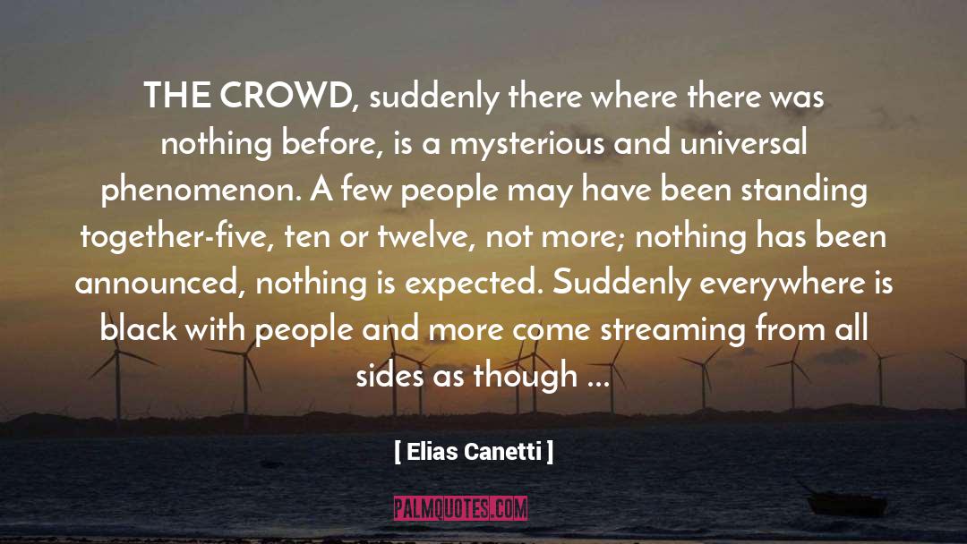 Streaming quotes by Elias Canetti