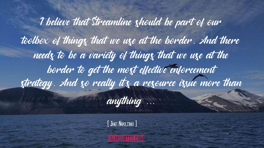 Streamline Fha quotes by Janet Napolitano