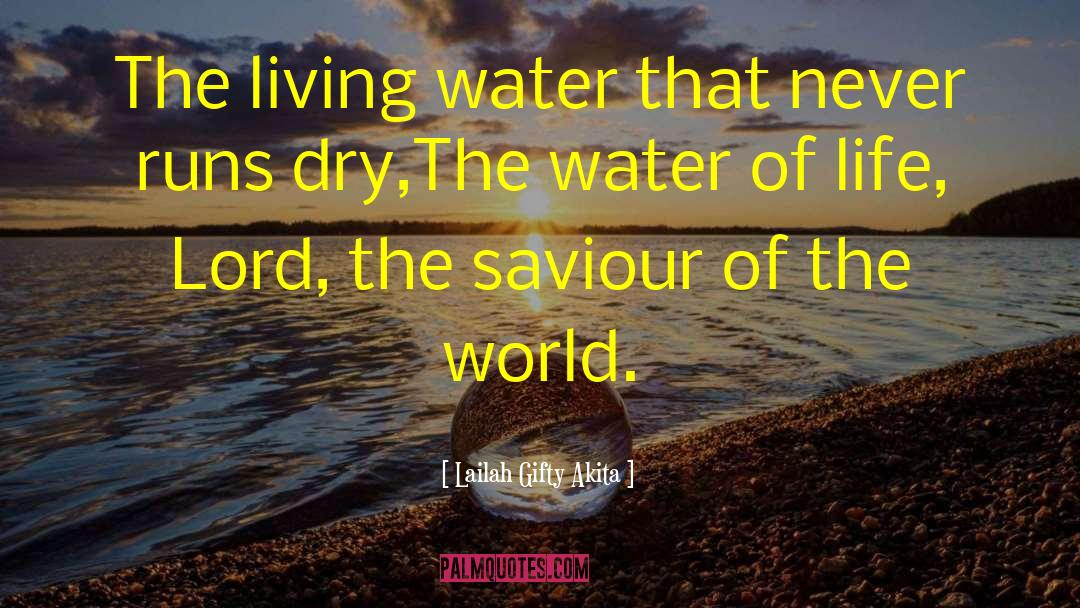 Streams Of Living Water quotes by Lailah Gifty Akita