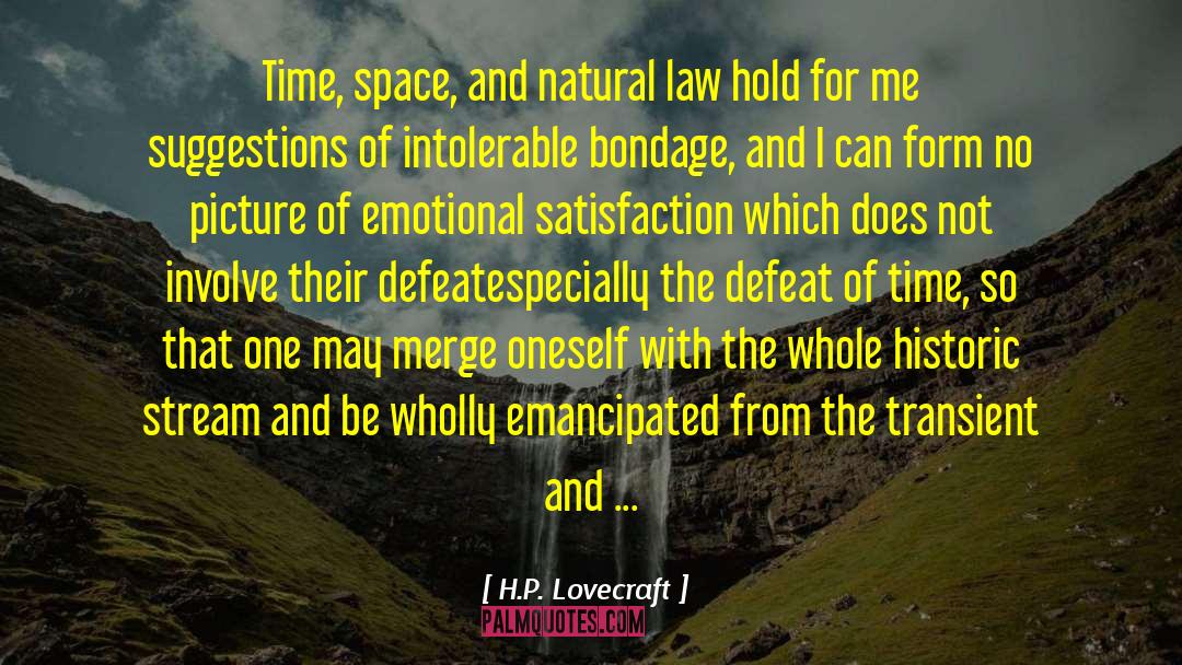 Streams quotes by H.P. Lovecraft