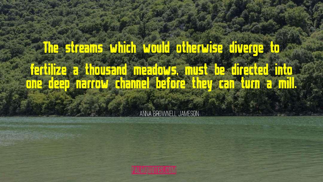 Streams quotes by Anna Brownell Jameson