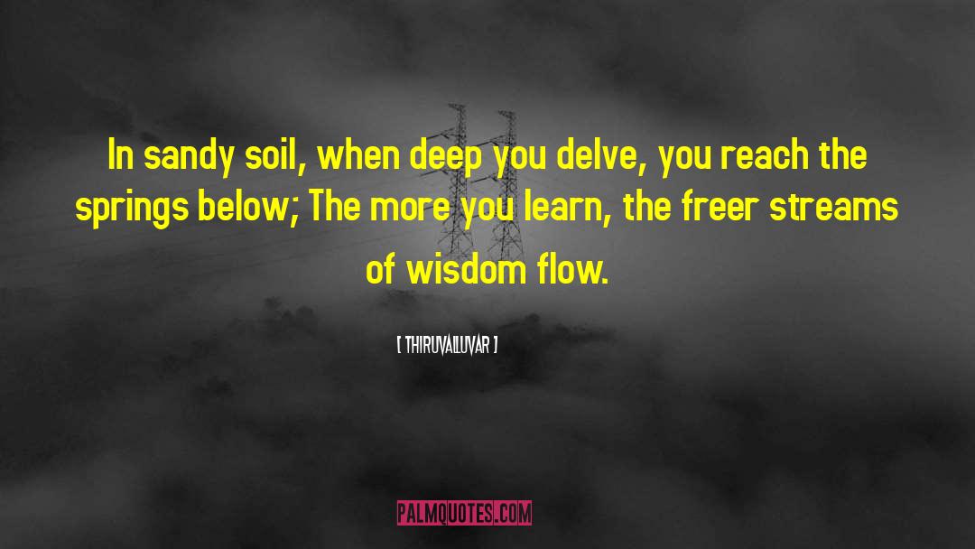 Streams quotes by Thiruvalluvar