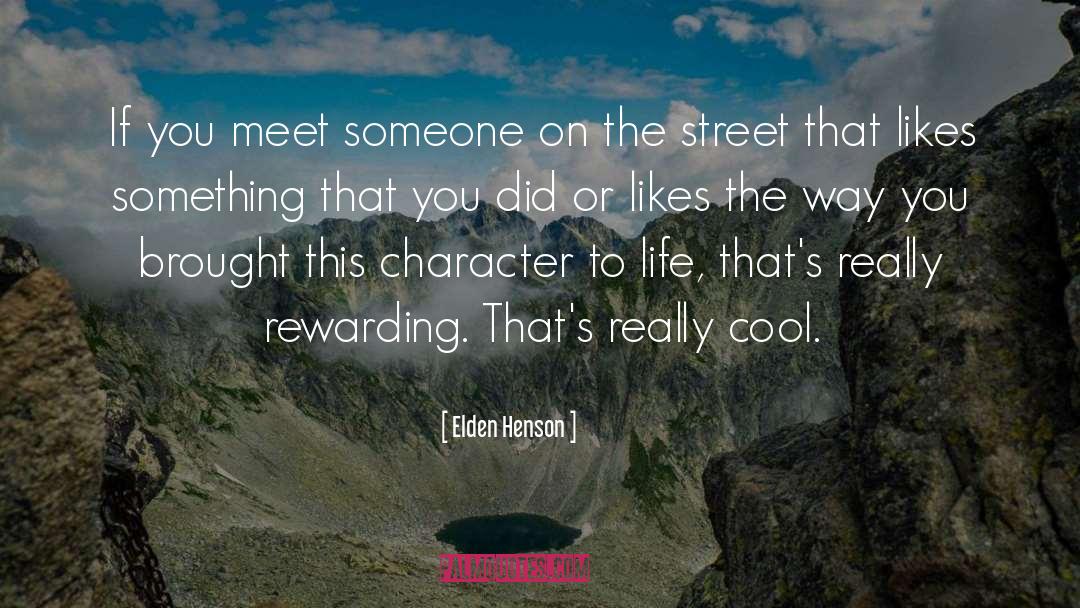 Street Fighting quotes by Elden Henson