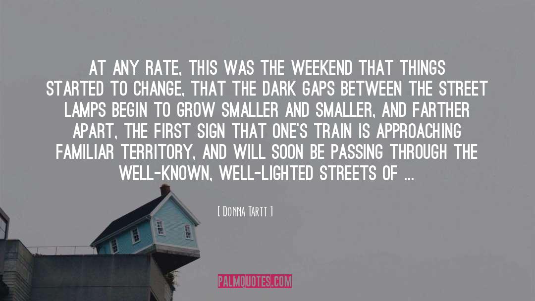 Street Lamps quotes by Donna Tartt