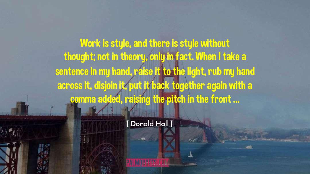 Street Style quotes by Donald Hall