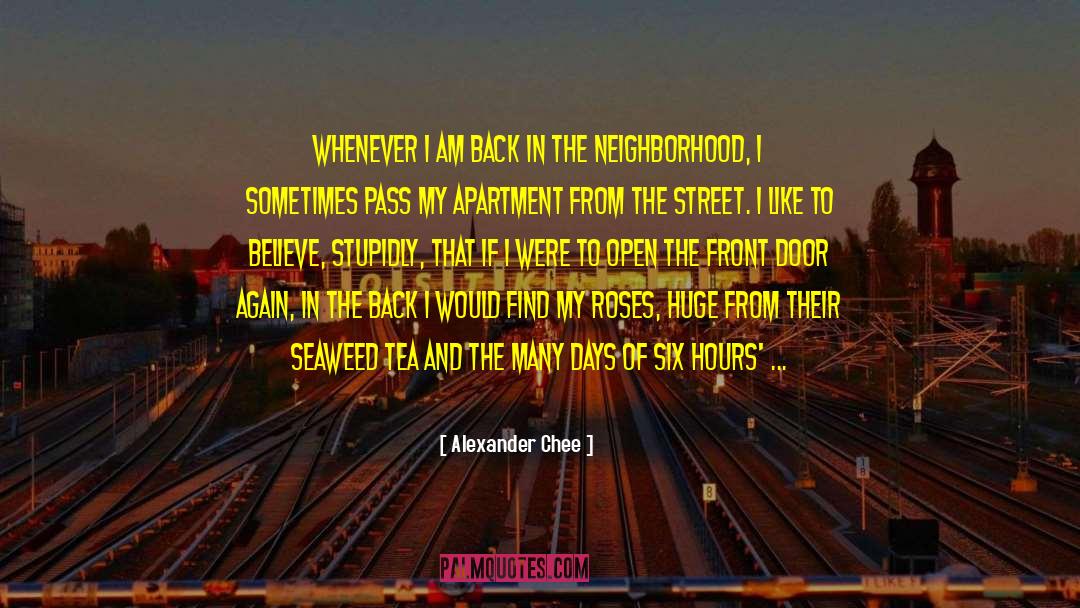 Street Violence quotes by Alexander Chee