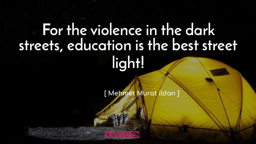 Streetlight quotes by Mehmet Murat Ildan