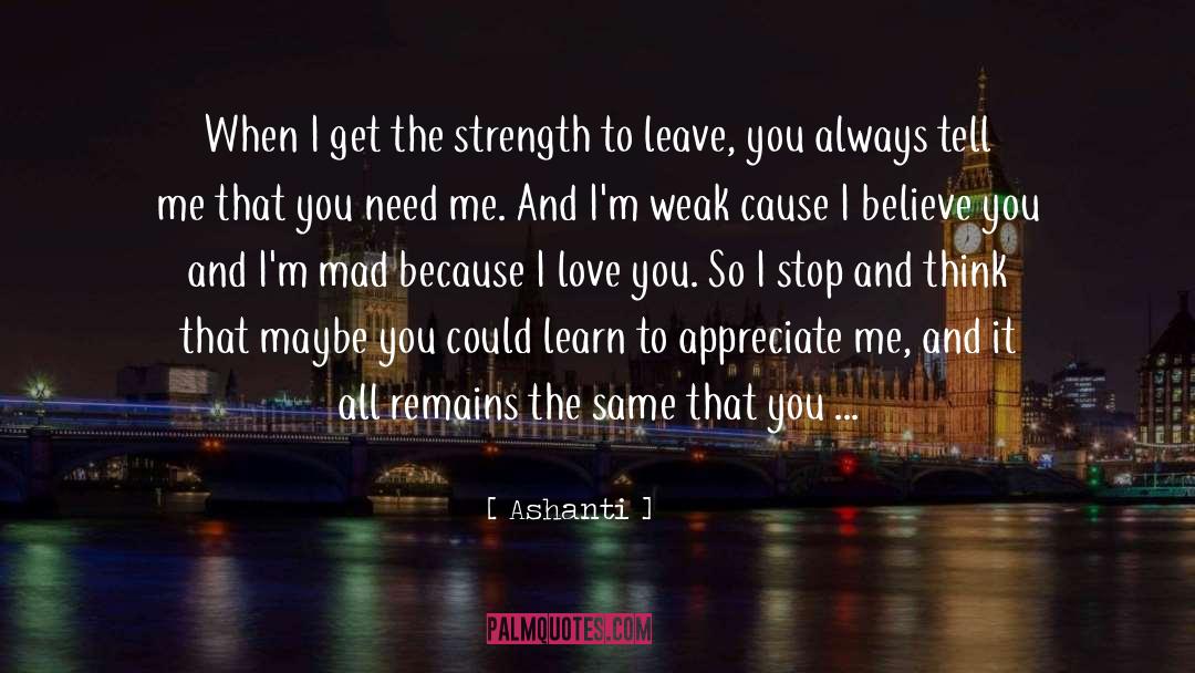Strength And Hope quotes by Ashanti