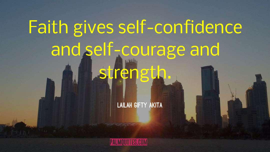Strength And Trust quotes by Lailah Gifty Akita