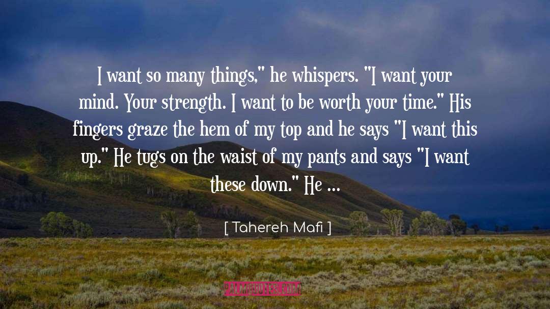Strength Character quotes by Tahereh Mafi