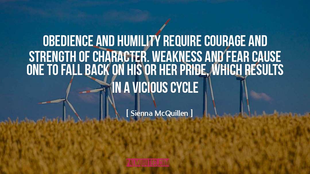 Strength Of Character quotes by Sienna McQuillen