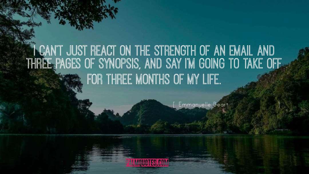 Strength Of Pink quotes by Emmanuelle Beart