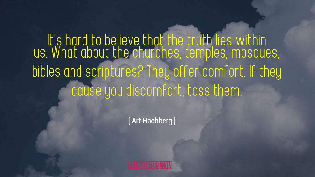 Strength That Lies Within You quotes by Art Hochberg