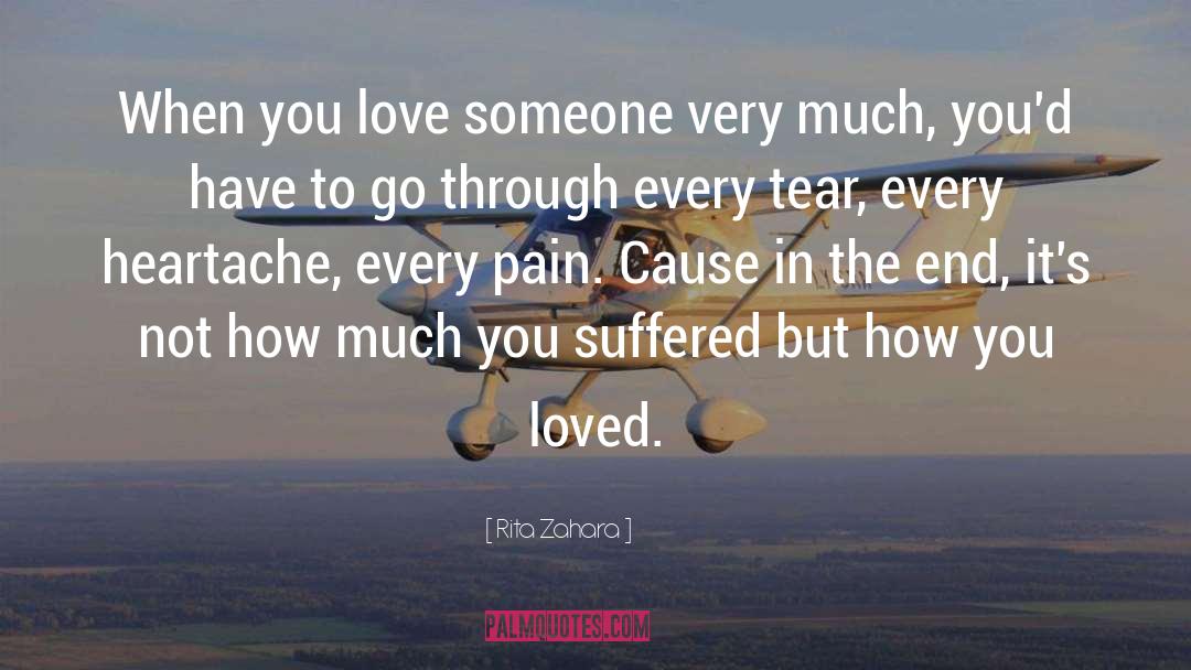 Strength Through Pain quotes by Rita Zahara