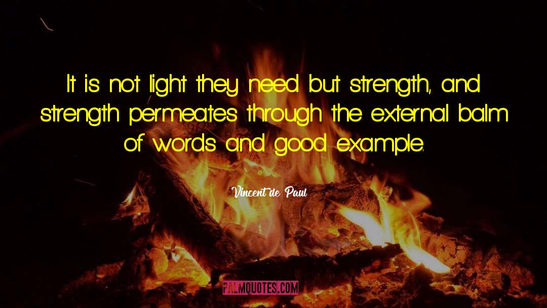 Strength Through Pain quotes by Vincent De Paul