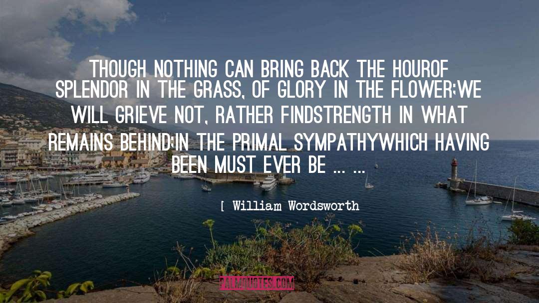 Strength Vs Weakness quotes by William Wordsworth