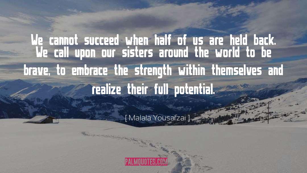 Strength Within quotes by Malala Yousafzai
