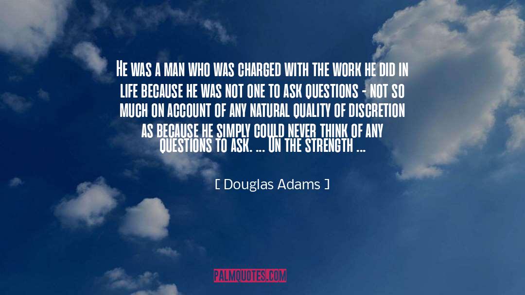 Strength Within quotes by Douglas Adams