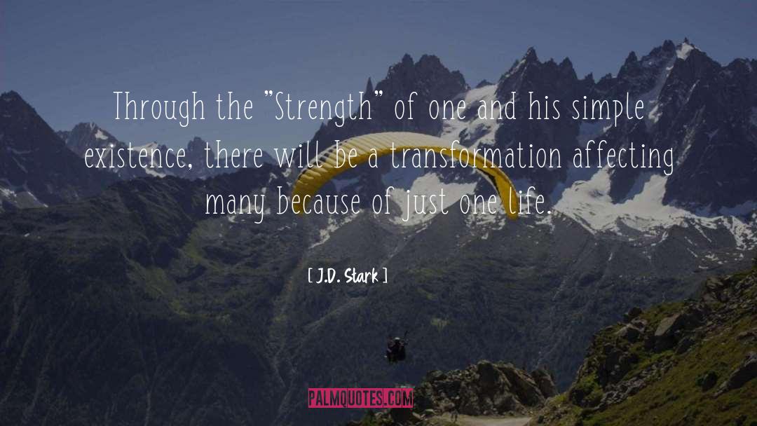 Strength Within quotes by J.D. Stark