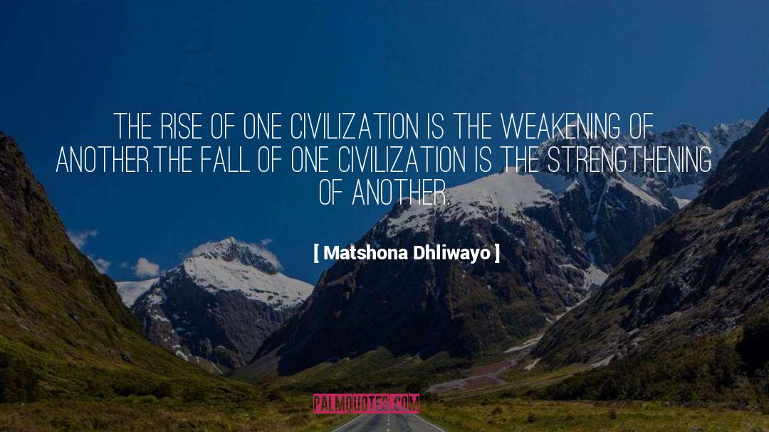 Strengthening quotes by Matshona Dhliwayo